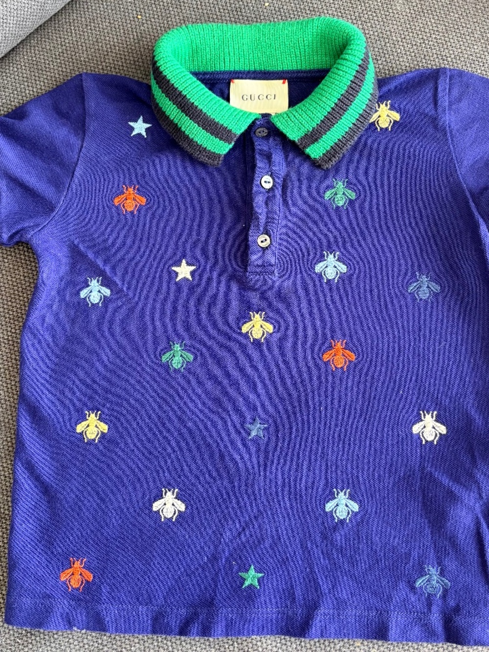 Toddler boy authentic Gucci polo